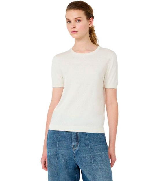 26FW 위켄드막스마라 반팔 티셔츠 2625366131600 001 XS White - WEEKEND MAX MARA