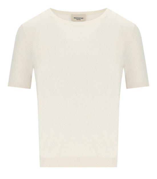 26FW 위켄드막스마라 반팔 티셔츠 2625366131600 001 XS White