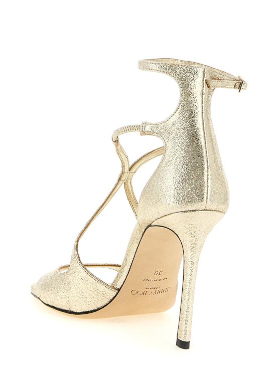 26FW 지미추 샌들 AZIA95DXBPLATINUM Gold - JIMMY CHOO