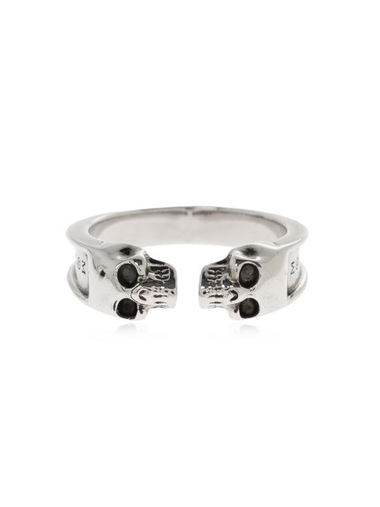 26SS 알렉산더 맥퀸 반지 855354J160Y0446 SILVER