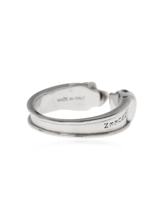26SS 알렉산더 맥퀸 반지 855354J160Y0446 SILVER - ALEXANDER MCQUEEN