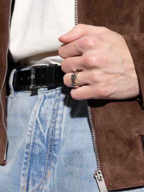 26SS 알렉산더 맥퀸 반지 855354J160Y0446 SILVER - ALEXANDER MCQUEEN