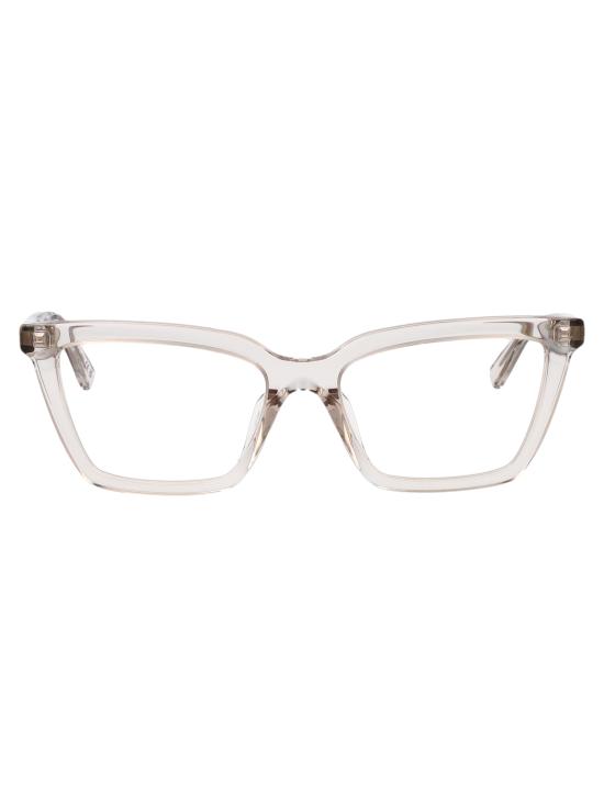 26SS 생로랑 안경 SL 912 004 BEIGE TRANSPARENT