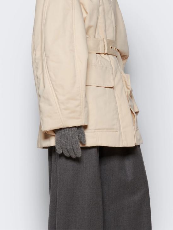 25FW 자크뮈스 르장스 그로그랭 니트 장갑 246AC6685217970 GREY - JACQUEMUS