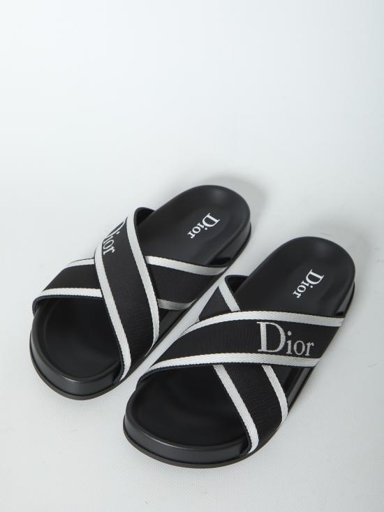 26FW 디올 뮬/슬리퍼 3SA164AFC 514 WHITE - DIOR