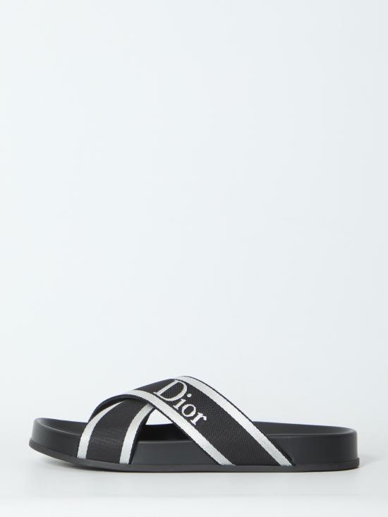 26FW 디올 뮬/슬리퍼 3SA164AFC 514 WHITE - DIOR