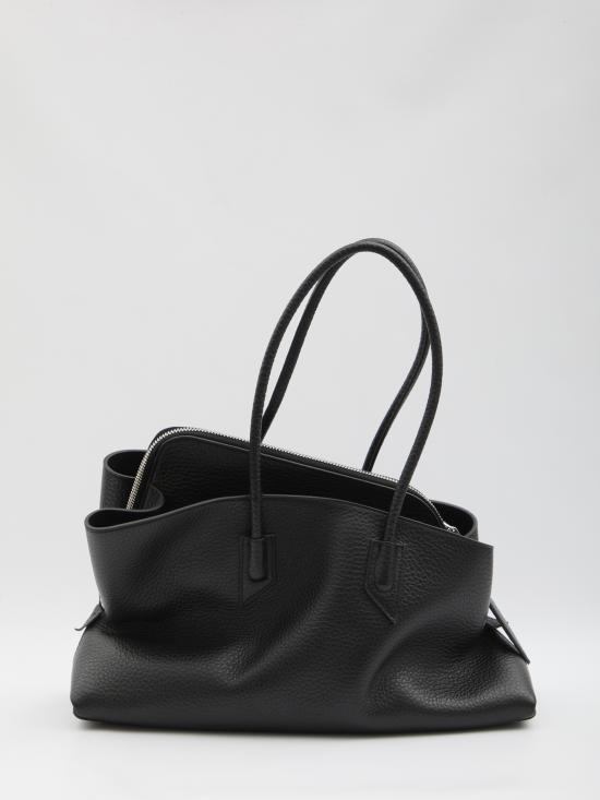26FW 디 아티코 라 파세지아타 미디엄 탑 핸들 백 250WAH00054LTB117AA 100 BLACK