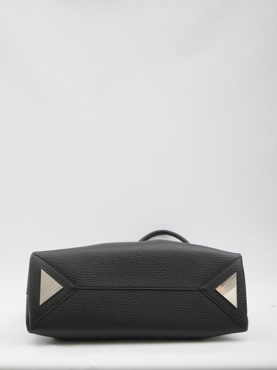 26FW 디 아티코 라 파세지아타 미디엄 탑 핸들 백 250WAH00054LTB117AA 100 BLACK - THE ATTICO