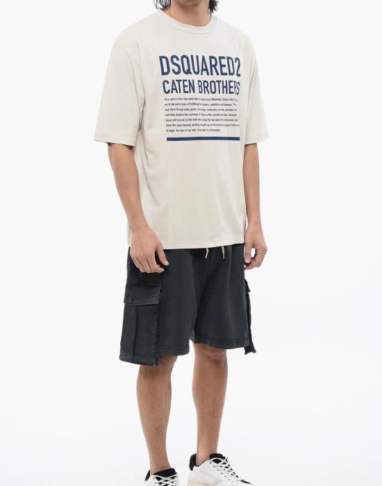 26SS 디스퀘어드2 반팔 티셔츠 S74GD1239S24318801 BEIGE - DSQUARED2