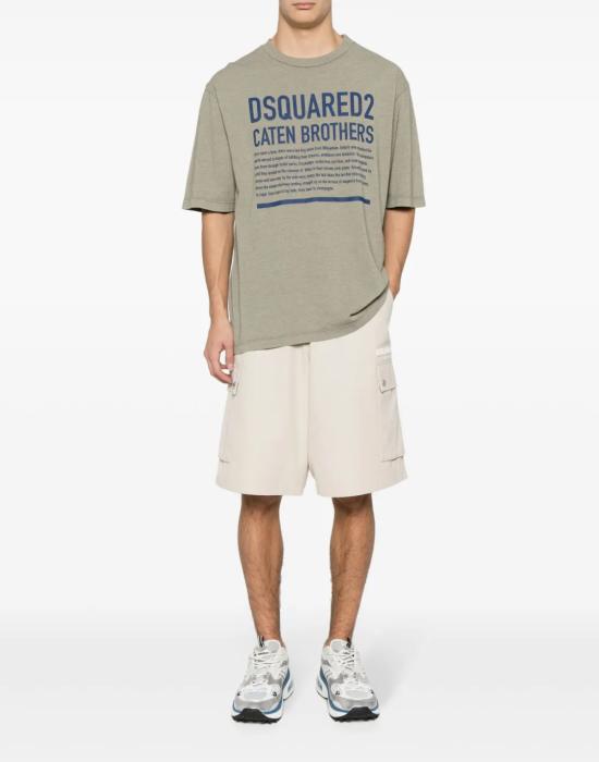 26SS 디스퀘어드2 반팔 티셔츠 S74GD1239S24318695 GREEN - DSQUARED2
