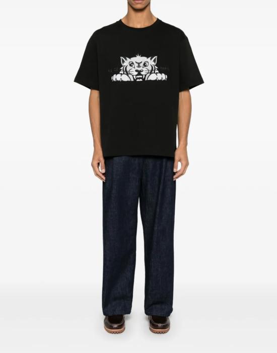 26SS 겐조 반팔 티셔츠 FF55TS5264SI99J BLACK - KENZO