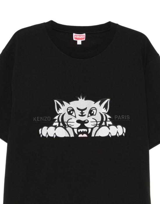 26SS 겐조 반팔 티셔츠 FF55TS5264SI99J BLACK - KENZO