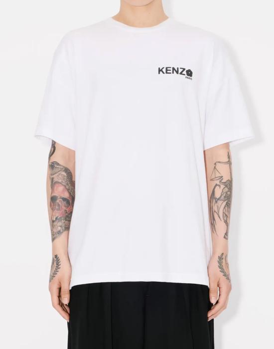 26SS 겐조 보케 플라워 2.0 티셔츠 FF55TS4894SG01 WHITE - KENZO