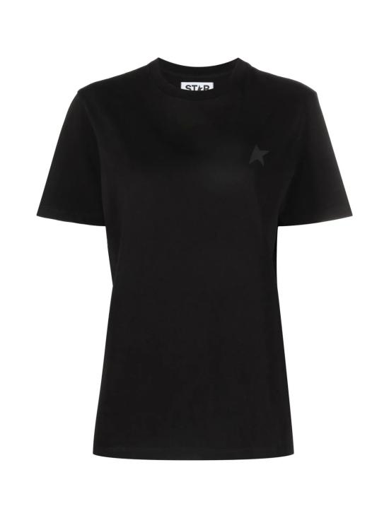26SS 골든구스 스타 컬렉션 블랙 스타 티셔츠 GWP01220P00059390100 BLACK