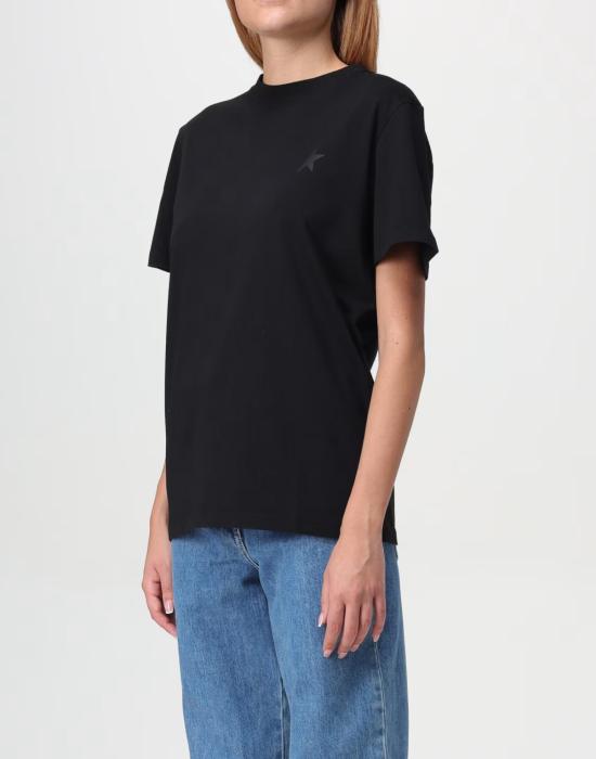 26SS 골든구스 스타 컬렉션 블랙 스타 티셔츠 GWP01220P00059390100 BLACK - GOLDEN GOOSE