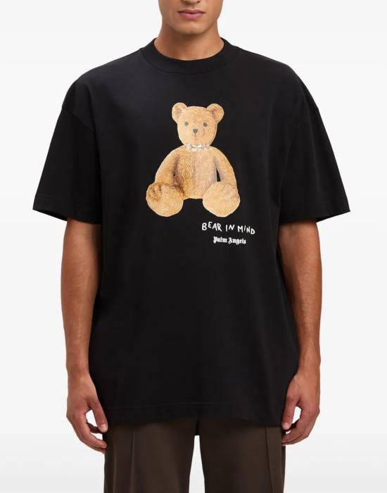 26SS 팜앤젤스 반팔 티셔츠 PMAA001S25JER0051060 BLACK - PALM ANGELS