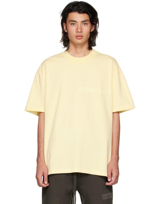 26SS 피어오브갓 반팔 티셔츠 125SU222006F YELLOW - FEAR OF GOD