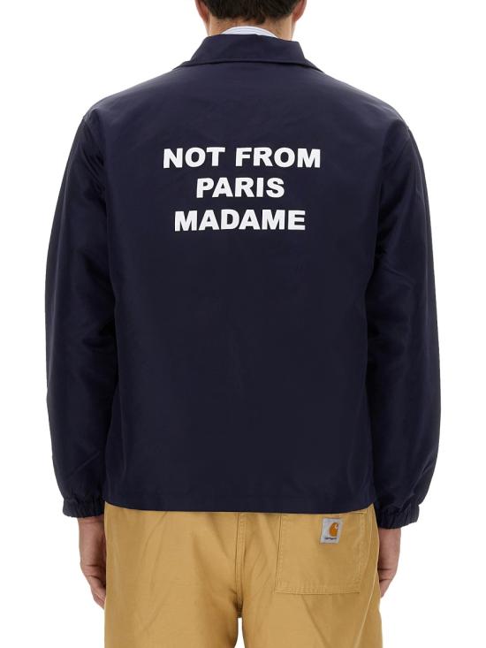  드롤드무슈 자켓 JT183 PA014NAVY BLUE - DROLE DE MONSIEUR