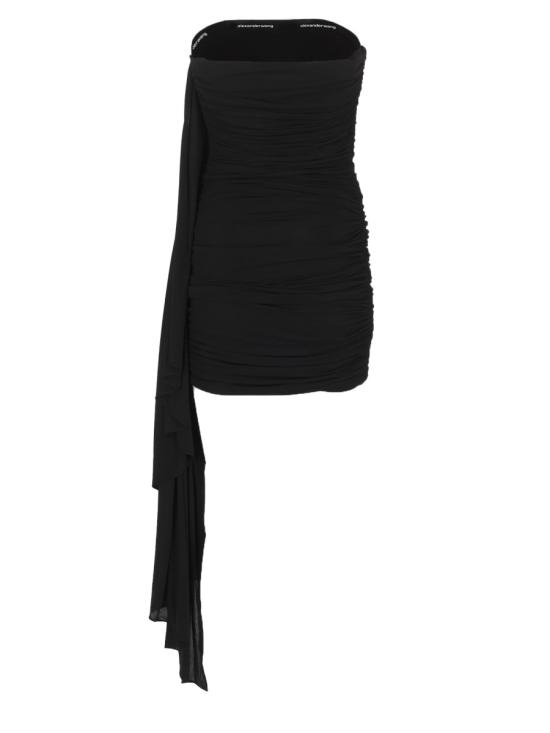26FW 알렉산더 왕 숏 원피스 1CC3266000 001 BLACK - ALEXANDER WANG