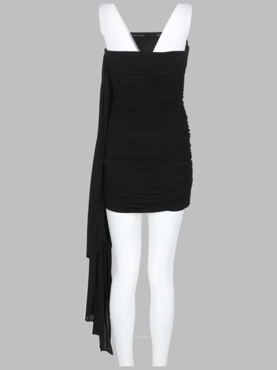 26FW 알렉산더 왕 숏 원피스 1CC3266000 001 BLACK - ALEXANDER WANG