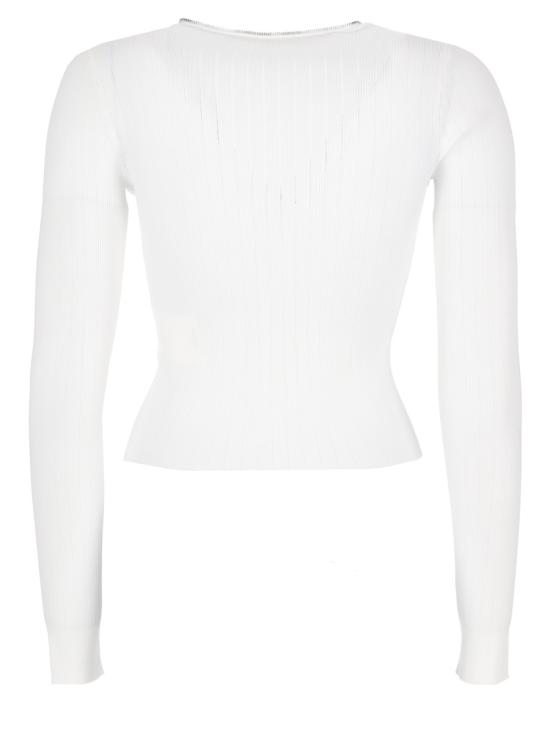 26FW 알렉산더 왕 스웨터 1KC3263062 100 WHITE - ALEXANDER WANG