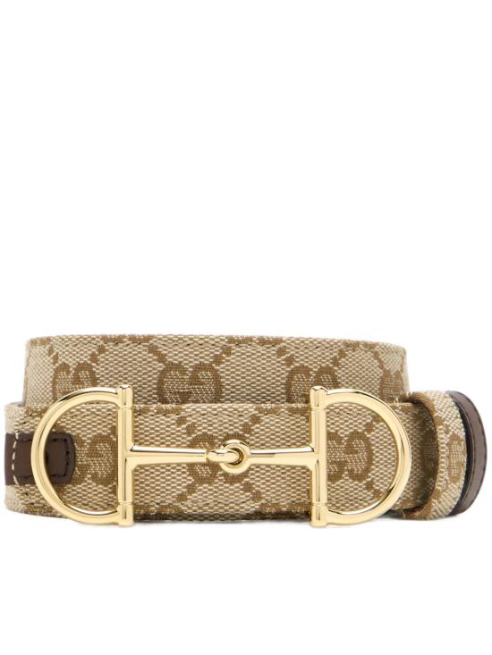 26FW 구찌 홀스빗 버클 리버시블 벨트 A001V4FAF7J9651 Beige