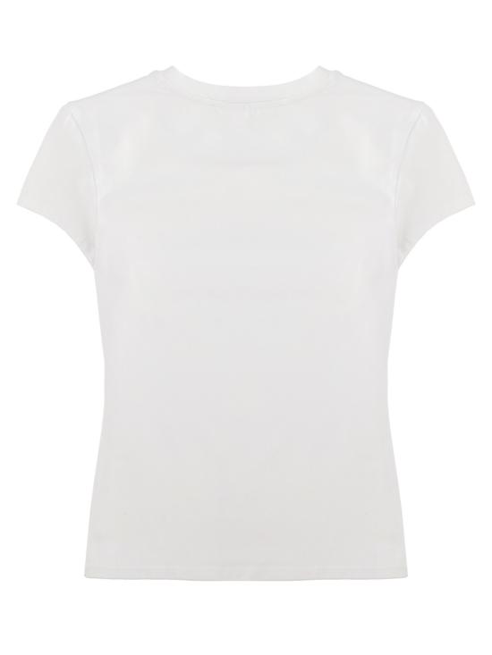 26FW 알렉산더 왕 반팔 티셔츠 1CC3261361 100 WHITE - ALEXANDER WANG