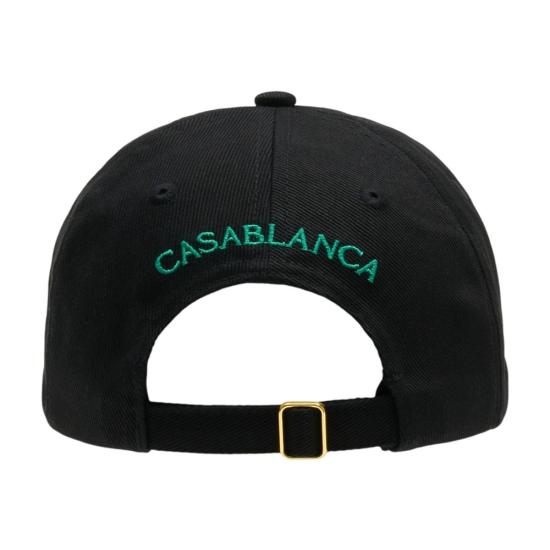 26FW 카사블랑카 모자 AHAT00203 BLACK - CASABLANCA