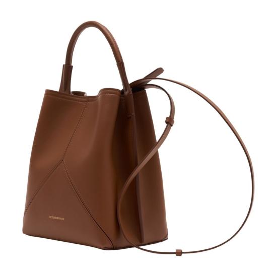 26FW 빅토리아 베컴 토트백 B326AAC007564A BROWN - VICTORIA BECKHAM