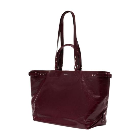 26FW 이자벨마랑 크로스백 PP0472FAD1C22M80BY BURGUNDY - ISABEL MARANT