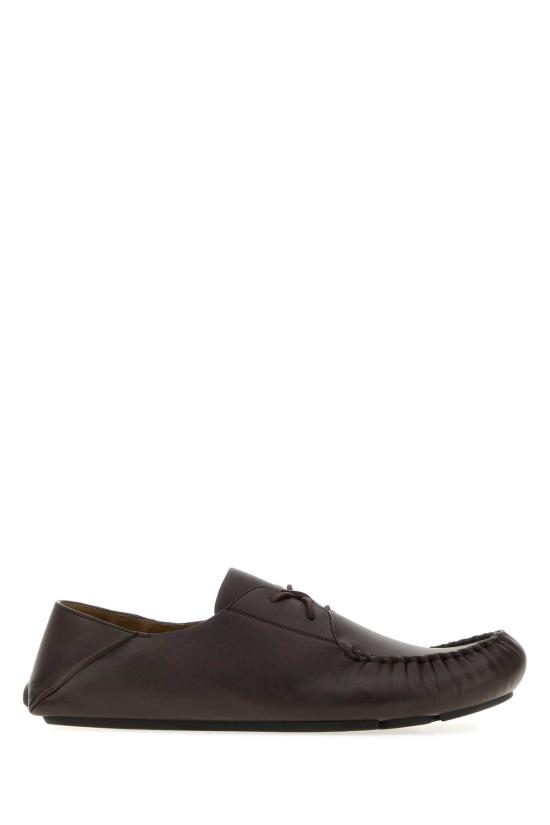 26FW 로에베 램블라 보트 소프트 카프스킨 로퍼 M816290X64 DARKBROWN