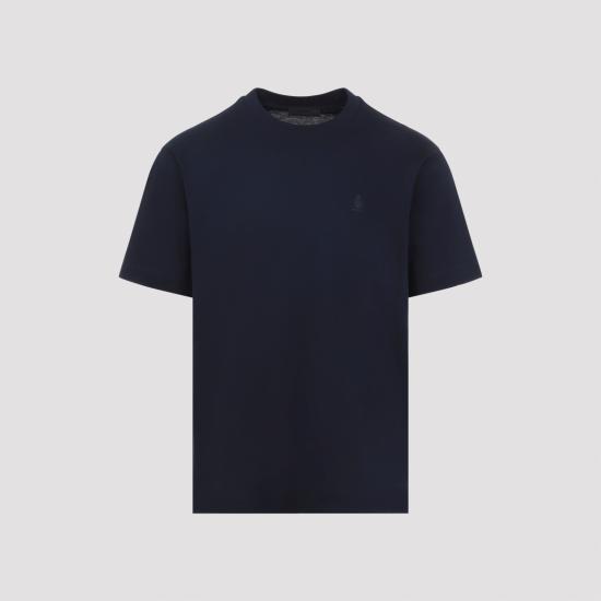 26FW 프라다 반팔 티셔츠 UJN999SOOO196F F0124 BLUE - PRADA