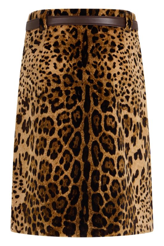 26FW 막스마라 스튜디오 미디 스커트 MSTFALANGE2626106011600001 Animalier - MAX MARA STUDIO