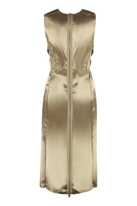  보테가베네타 미디 원피스 723022V2LC09640 Gold - BOTTEGA VENETA