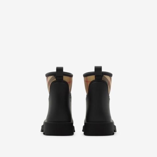  버버리 마쉬 스탬프 로우 부츠 8111712170480A1189 black - BURBERRY