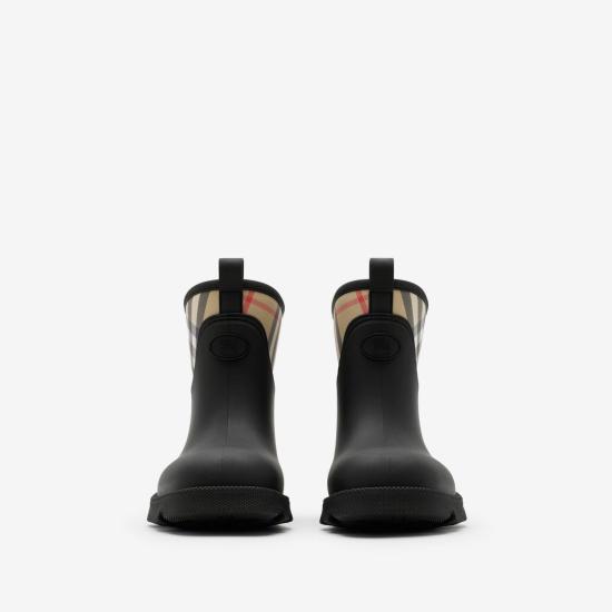  버버리 마쉬 스탬프 로우 부츠 8111712170480A1189 black - BURBERRY