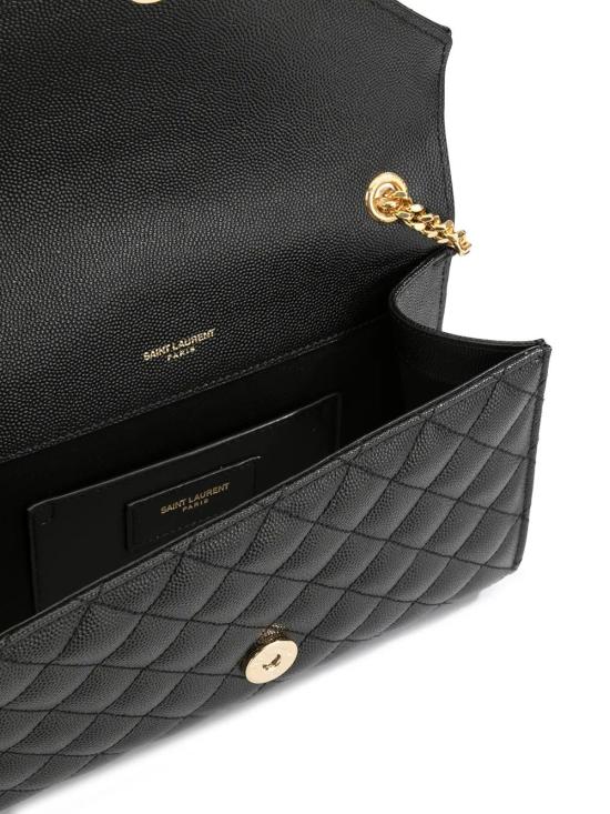 26SS 생로랑 모노그램 엔벨로프 스몰백 600195BOW911000 black - SAINT LAURENT