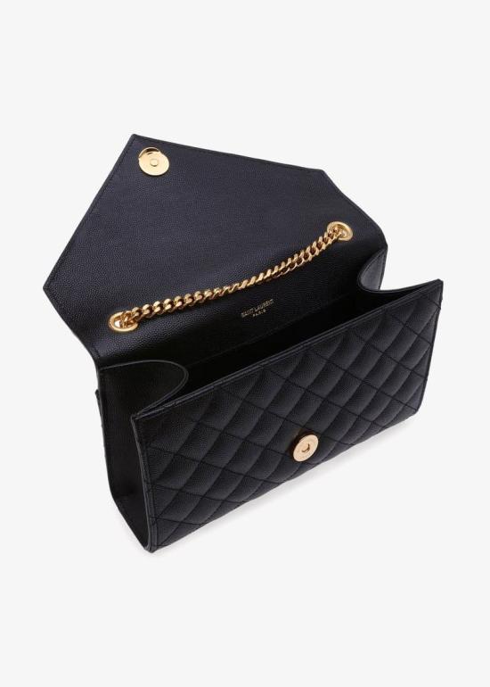26SS 생로랑 모노그램 엔벨로프 스몰백 600195BOW911000 black - SAINT LAURENT