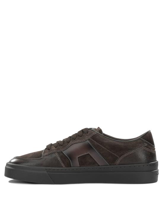 26FW 산토니 스니커즈 MBGT22221SMOTGEUT50T50 BROWN - SANTONI