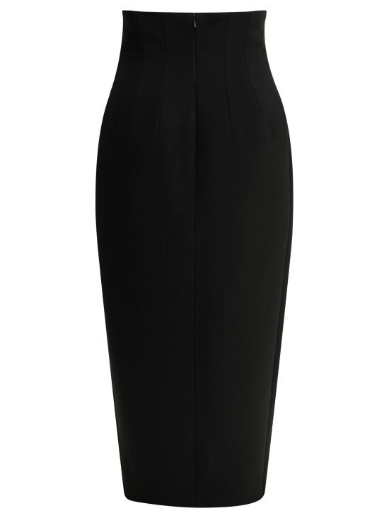 26FW 케이트 롱 스커트 41914114200 BLACK - KHAITE