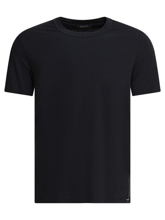 26FW 톰포드 반팔 티셔츠 T4M081410002 BLACK