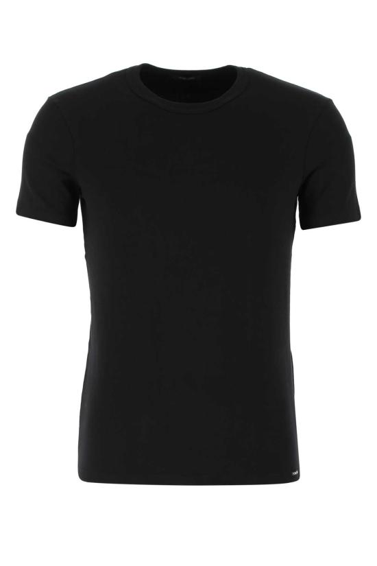 26FW 톰포드 코튼 크루넥 언더웨어 티셔츠 T4M081040002 BLACK