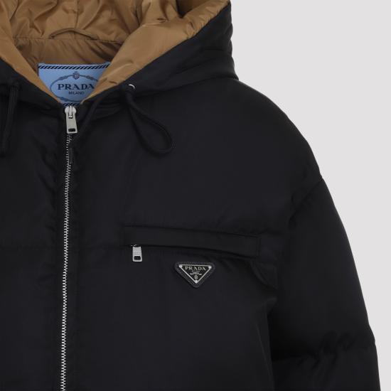 26FW 프라다 리나일론 다운 자켓 29B408SAAO1WQ8 F0002 BLACK - PRADA