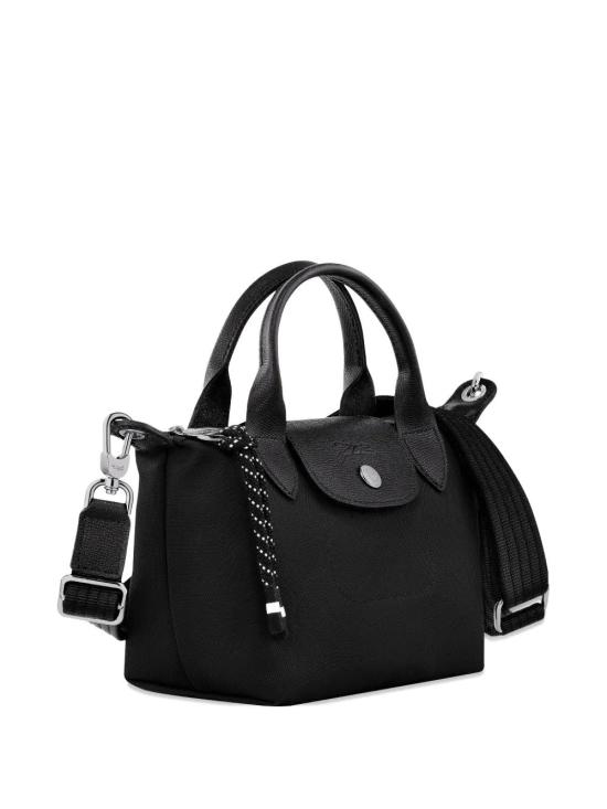 26FW 롱샴 르 플리아쥬 에너지 탑 핸들백 XS L1500HSR 001 BLACK - LONGCHAMP
