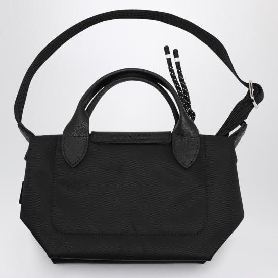 26FW 롱샴 르 플리아쥬 에너지 탑 핸들백 XS L1500HSR 001 BLACK - LONGCHAMP