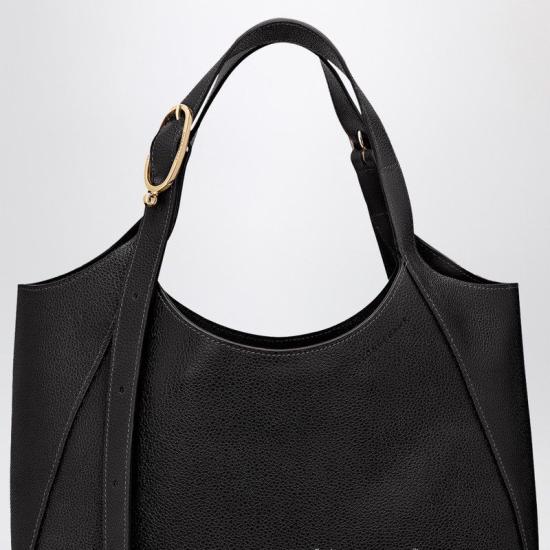 26FW 롱샴 르 플로네 XL 쇼핑백 10331021 001 BLACK - LONGCHAMP