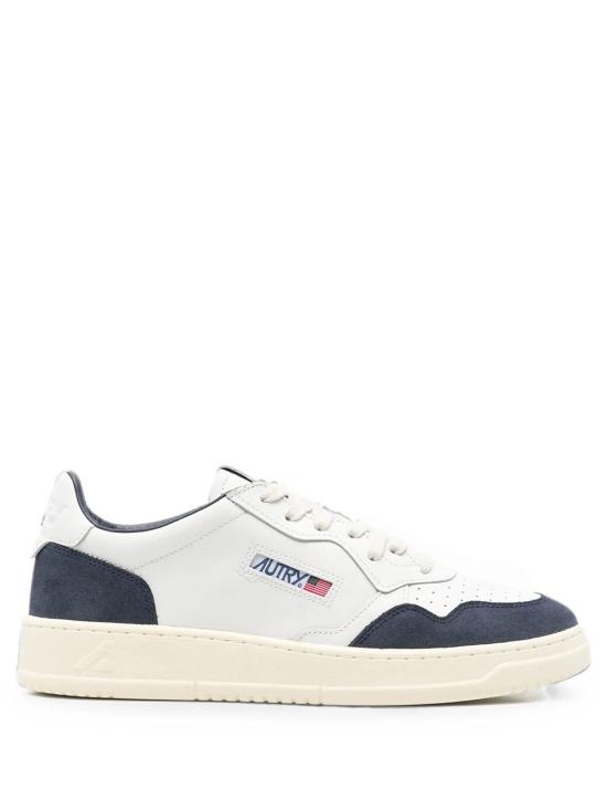 26FW 오트리 메달리스트 로우 스니커즈 AULMFT22 WHTDENIM WHITE