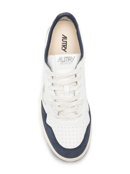 26FW 오트리 메달리스트 로우 스니커즈 AULMFT22 WHTDENIM WHITE - AUTRY