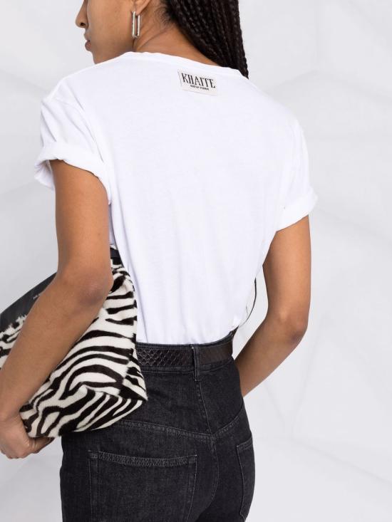 26FW 케이트 반팔 티셔츠 2196138 100 WHITE - KHAITE