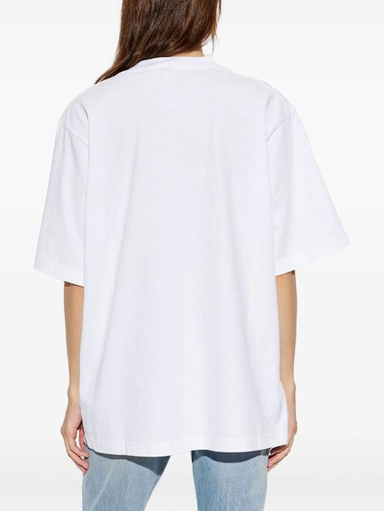 26FW 알렉산더 왕 반팔 티셔츠 UCC3261905 100 WHITE - ALEXANDER WANG